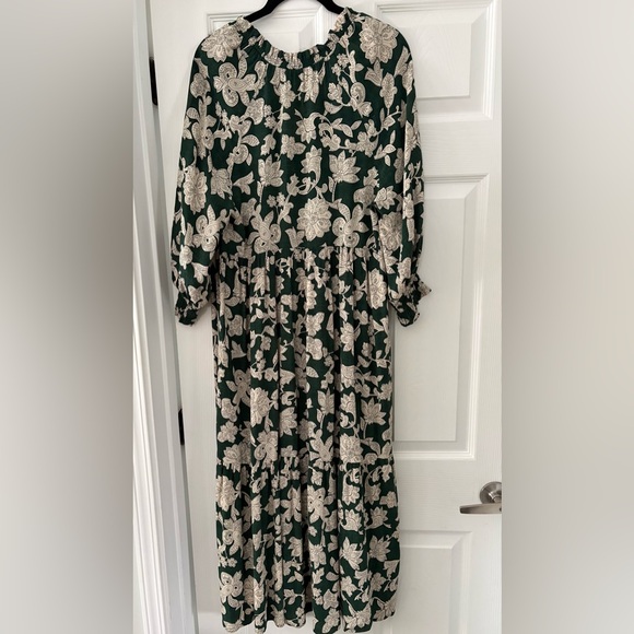 Zara Flowy Maxi Floral Paisley Dress - Picture 5 of 5